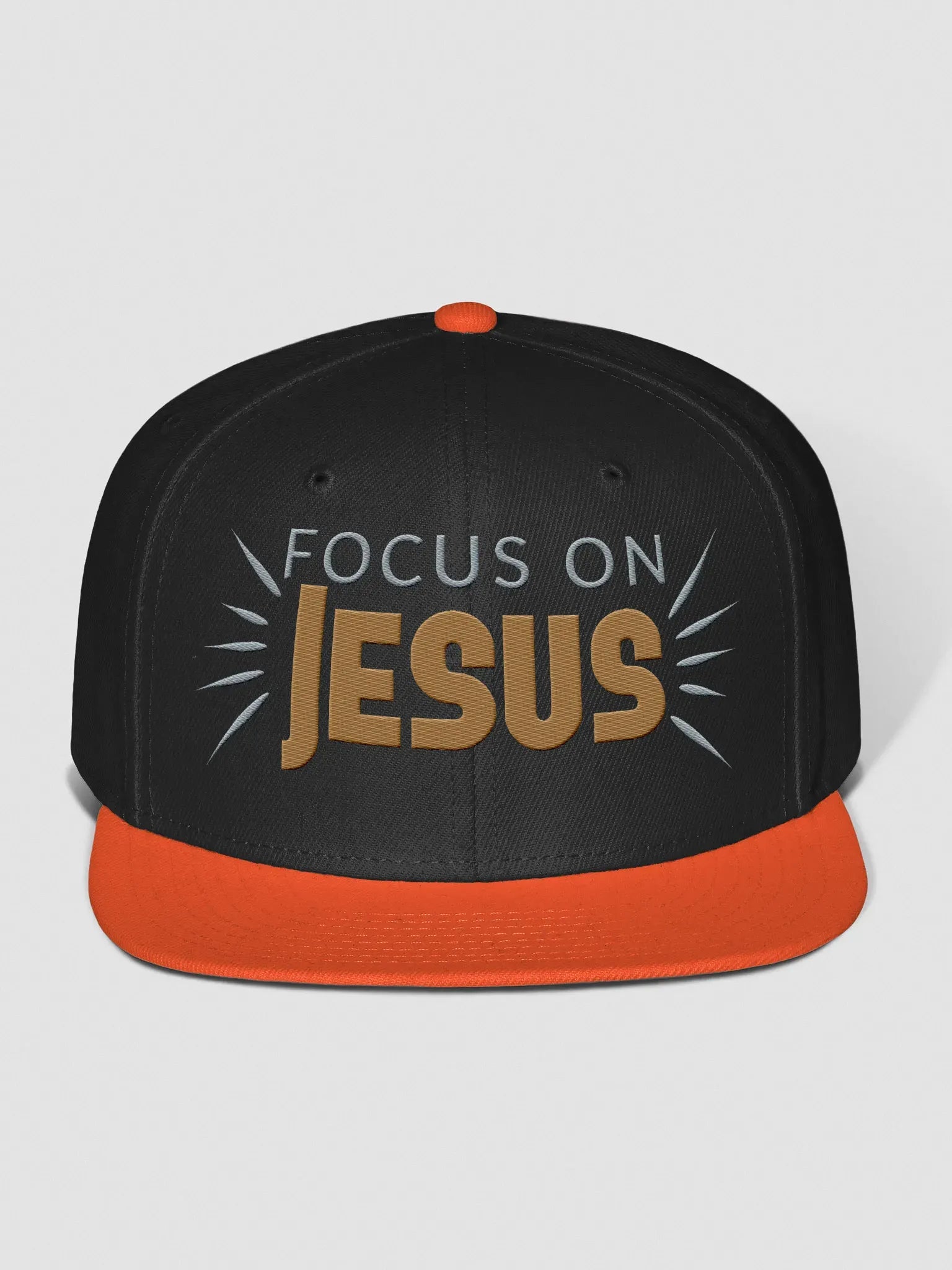 Focus on Jesus Snapback Cap
