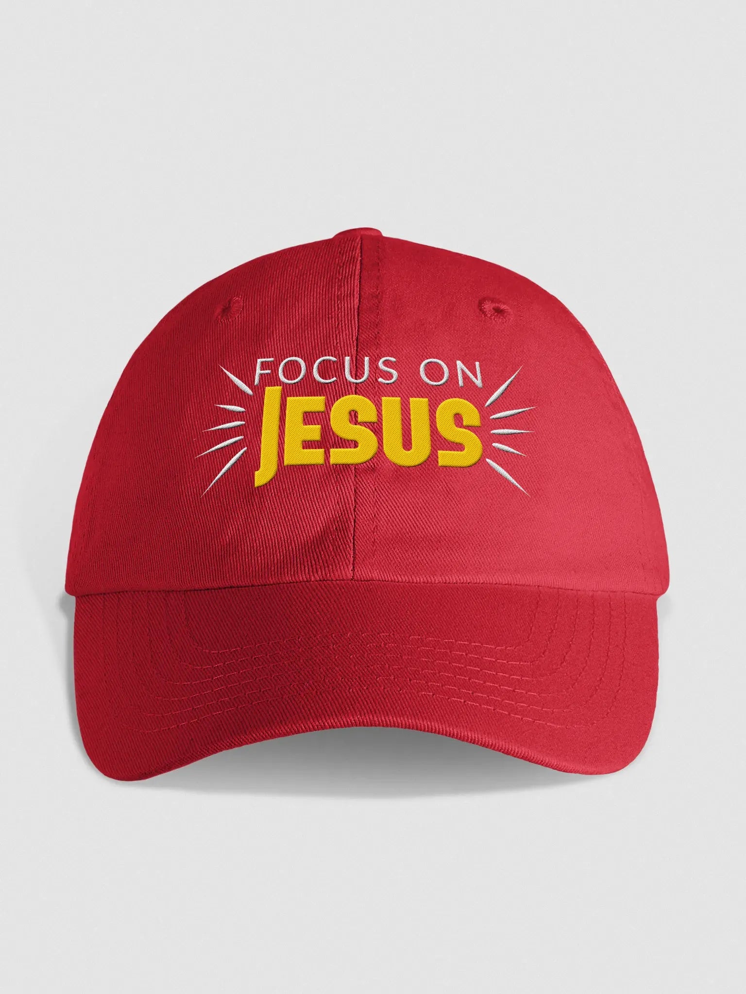 Focus On Jesus Dad Hat