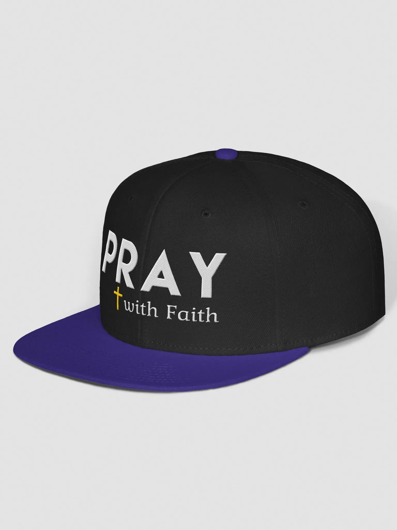 Pray with Faith Snapback Cap