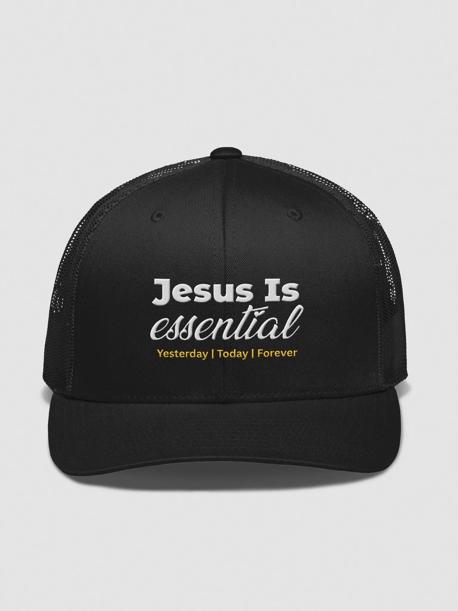 Jesus is Essential Trucker Hat