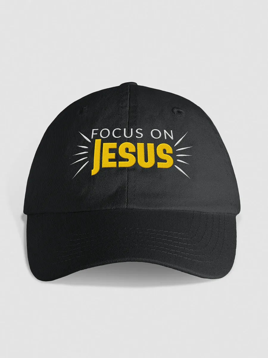 Focus On Jesus Dad Hat