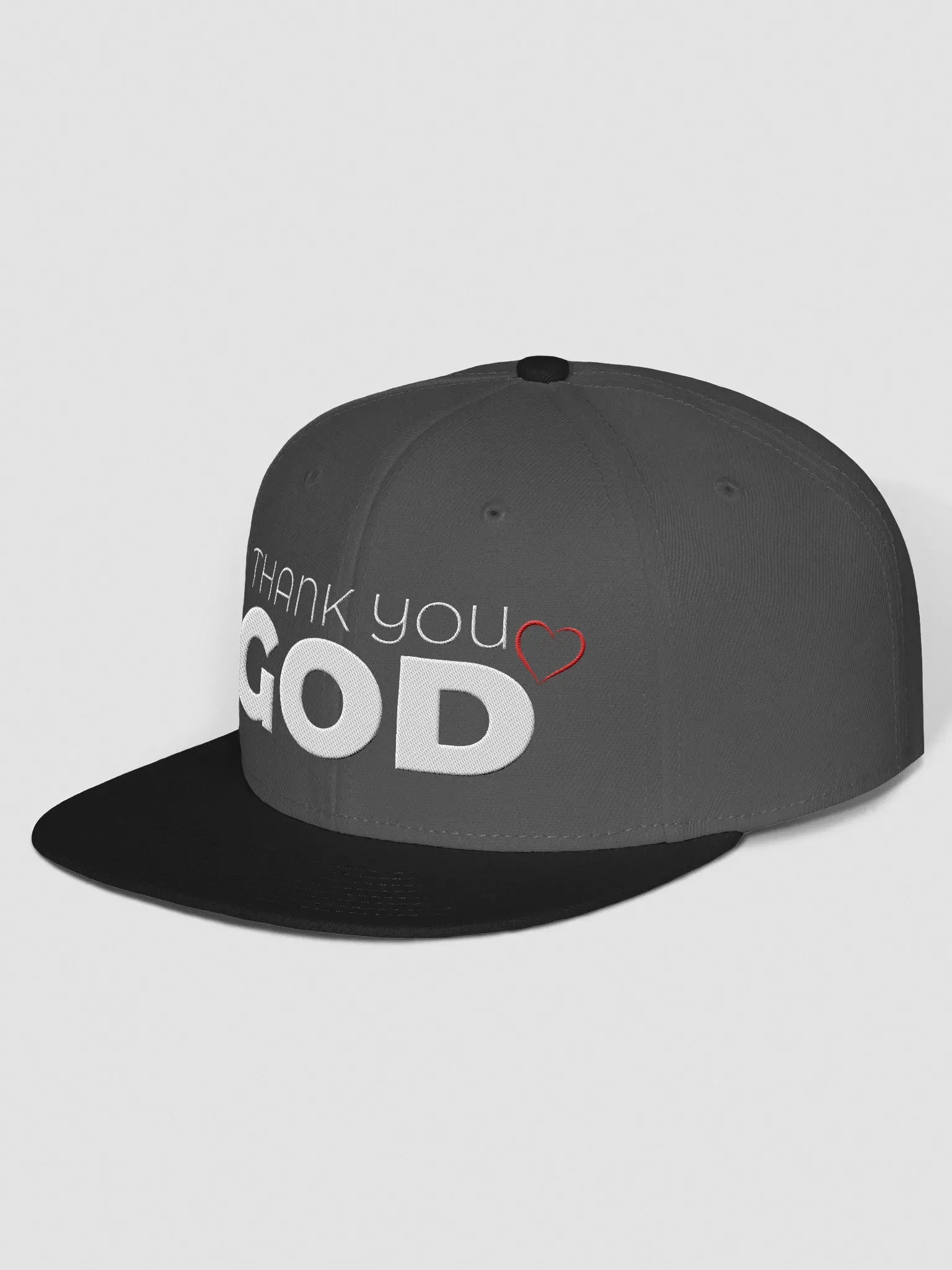 Thank you God Snapback Cap